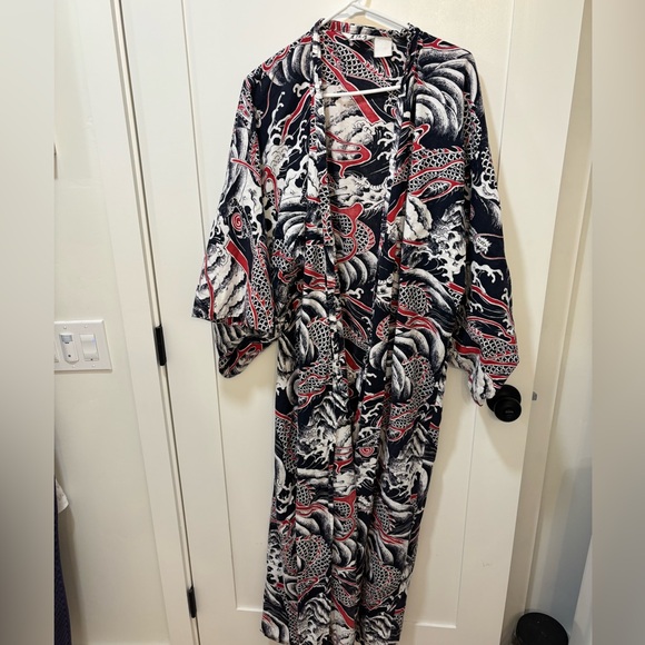 Authentic vintage summer kimono 👘 One size - Picture 1 of 7
